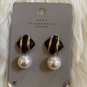 Zara clip on earrings